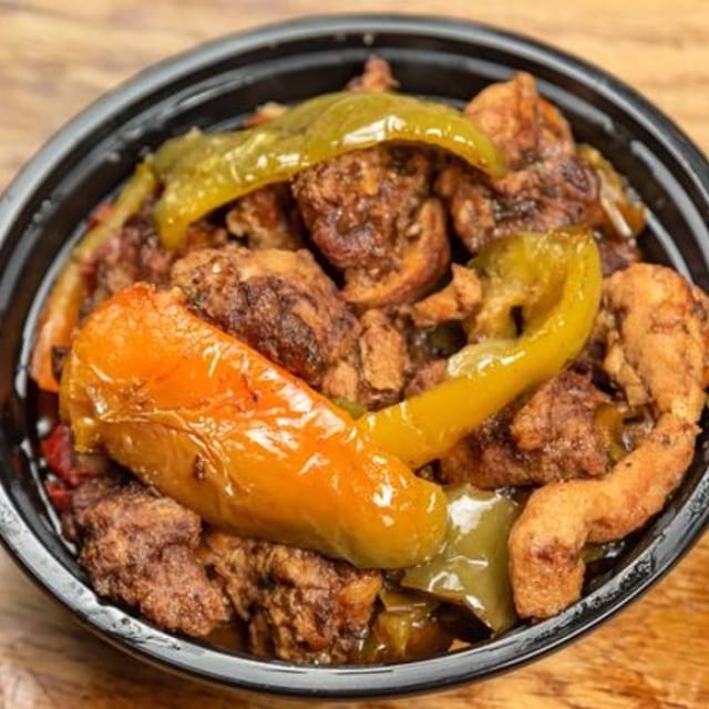 Chicken & Peppers W/ Balsamic.