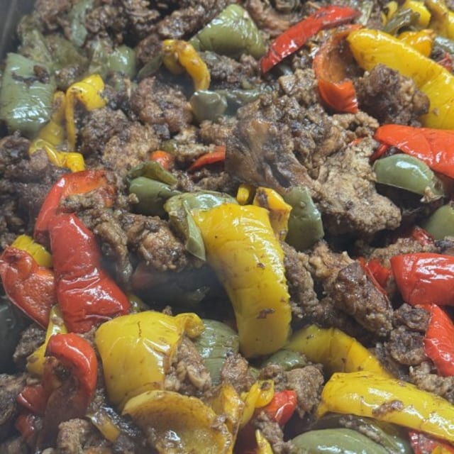 Sausage and Peppers Hero.