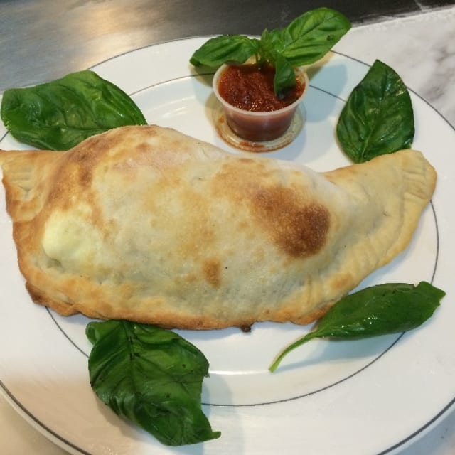 Chicken Cutlet Parmigiana Calzone.