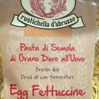 Rustichella d’abruzzo Egg Fettuccine 