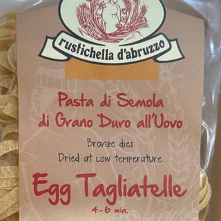 Rustichella d’abruzzo Egg Tagliatelle 